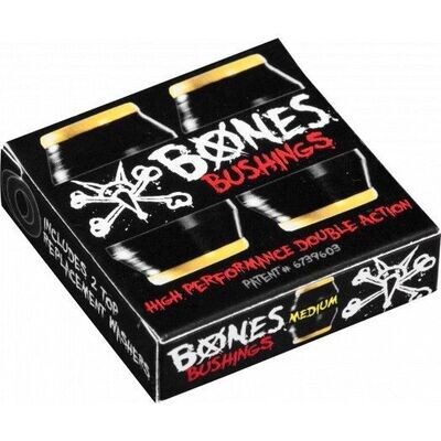 BONES BUSHINGS - MEDIUM BLACK (96A)