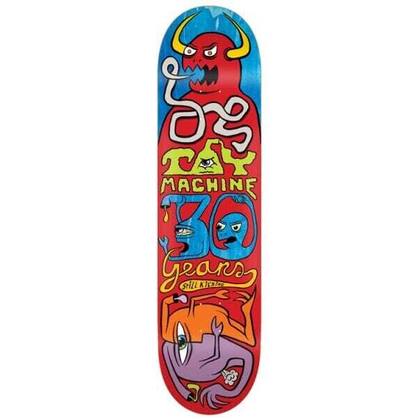 TOY MACHINE - 30 YEAR LOGO DECK (8.25)