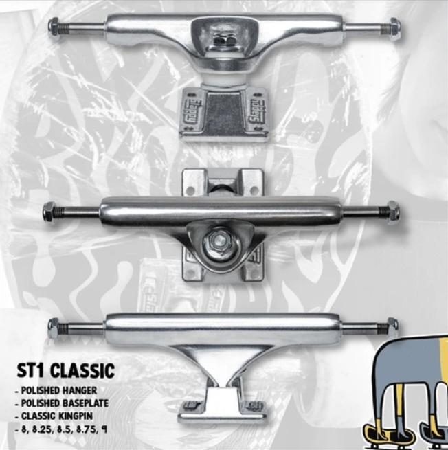 Slappy -ST1 Classic Polished Trucks