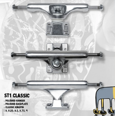 Slappy -ST1 Classic Polished Trucks