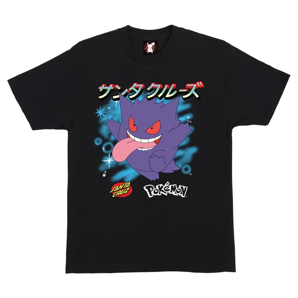 SANTA CRUZ T-SHIRT POKEMON GHOST TYPE 3