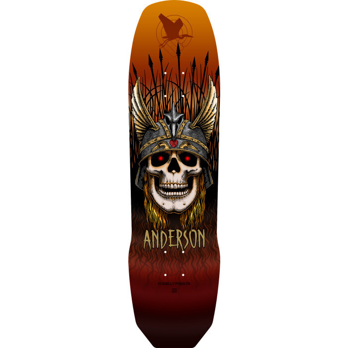 POWELL PERALTA - ANDERSON  HERON SKULL DECK (8.45)