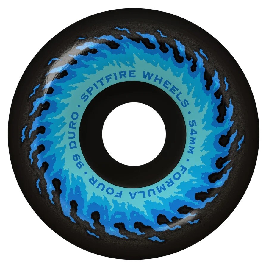Spitfire Skateboard Wheels - Formula Four 99 OG Fireball Recolour Conical 54