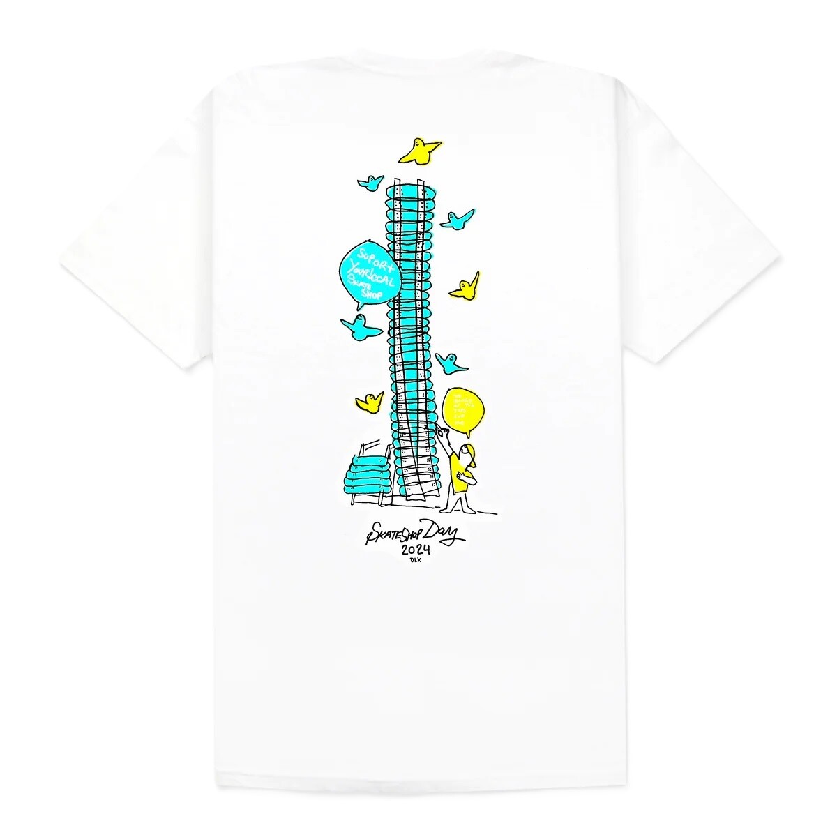 SSD-24 Gonz SSD Deck Wall T-Shirt