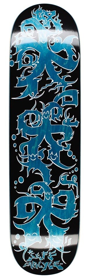 GX1000 Deck - Star Stack - White &quot;Jeff Carlyle&quot; 8.125&quot;