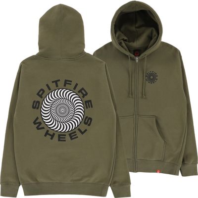 Classic &#39;87 Swirl Fill Hooded Zip Up