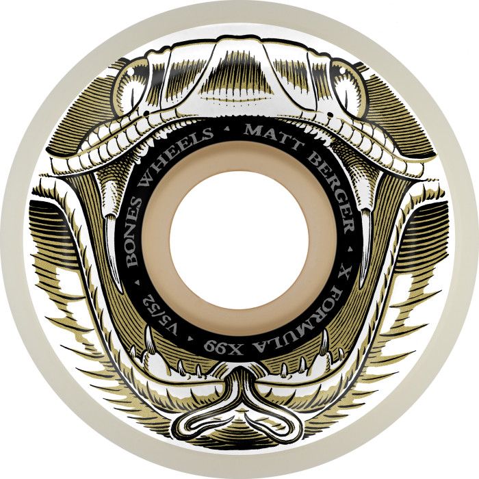 BONES WHEELS - BERGER  BATTLESNAKE X-FORMULA 99A V5  SIDECUT (52)