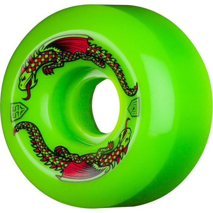 POWELL PERALTA - DRAGON  FORMULA WHEELS 93A (55 X 34) Green