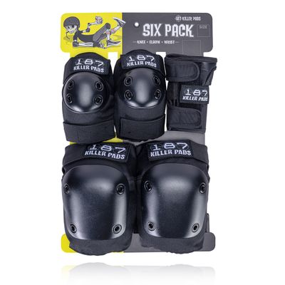 187 - SIX PACK ADULT BLACK