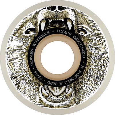 BONES WHEELS - DECENZO BEAR  GRILLS X-FORMULA 99A V5  SIDECUT (54)