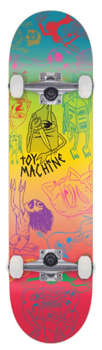 TOY MACHINE COMPLETE -  CHARACATERS II (8&quot;)