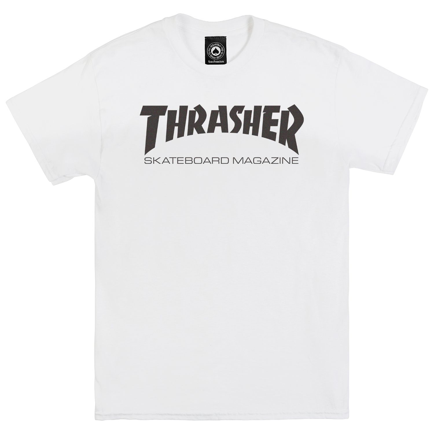 THRASHER SKATE MAG T-SHIRT (WHITE)