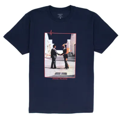 Habitat - Pink Floyd Wish You Were Here T-Shirt (Navy)