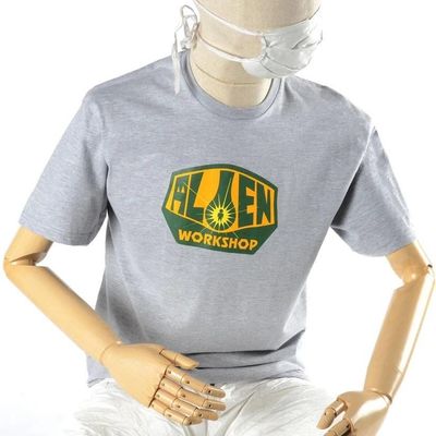 Alien Workshop OG Logo T-Shirt Heather Gray