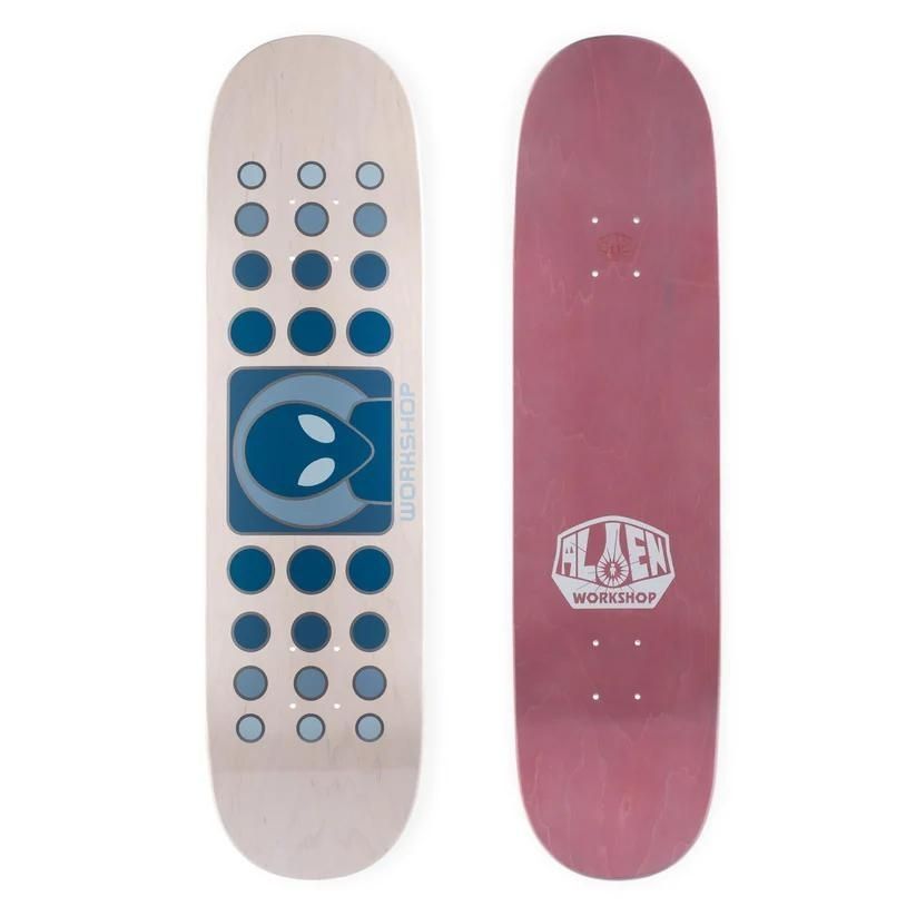 Alien Workshop Deck -Dot Fade White Wash 8.25&quot;