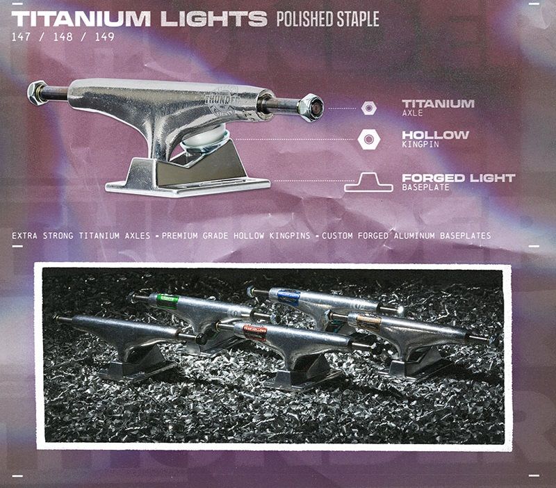 THUNDER - TITANIUM LIGHTS 3 POLISHED HI