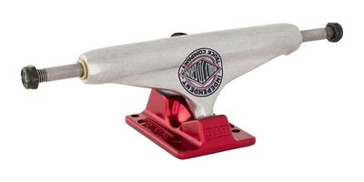 Independent Stage 11 Forged Hollow BTG Summit Silver Ano Red