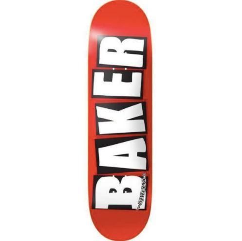 BAKER - Brand Logo  8.25&quot; White