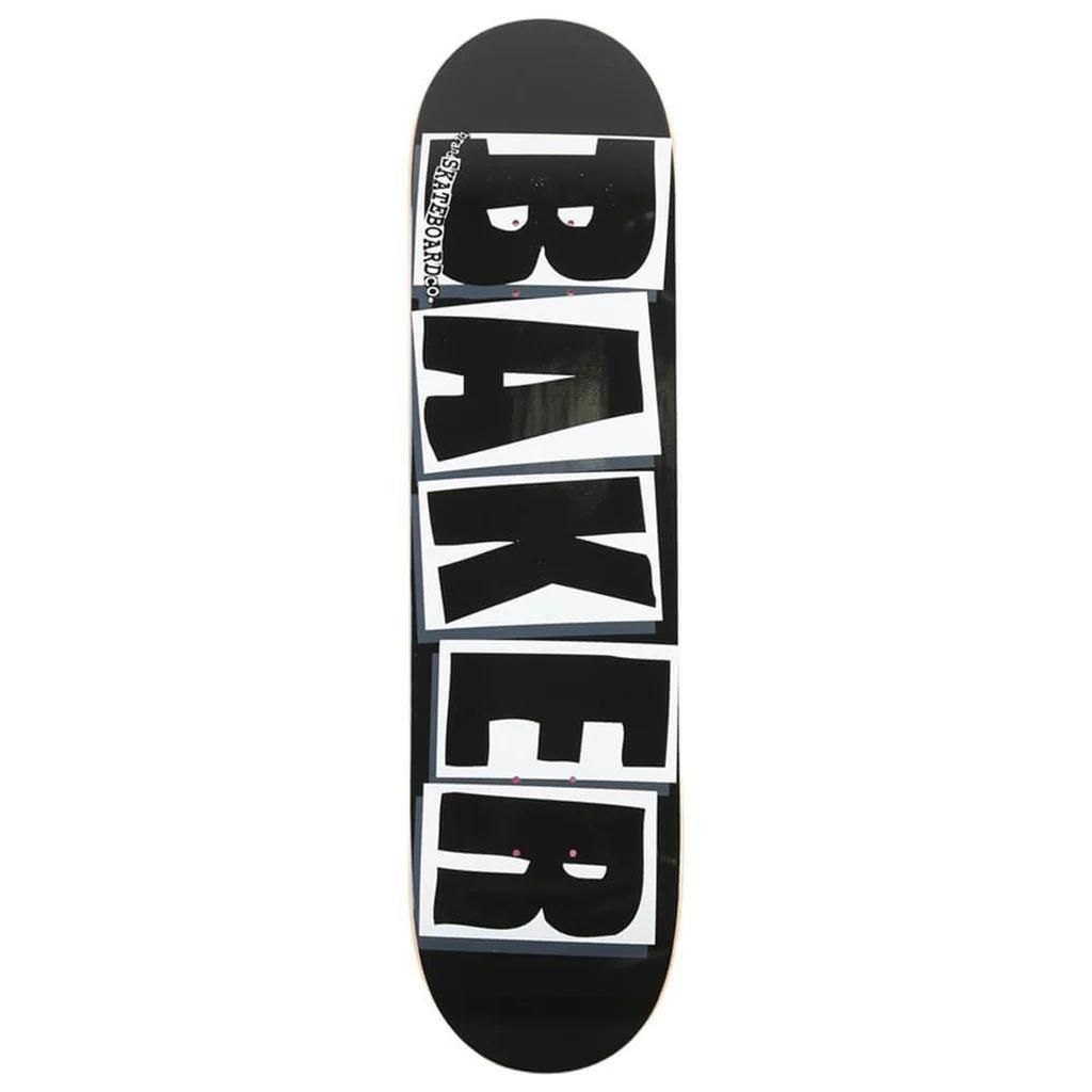 BAKER -  Brand Logo 8.25&quot; Black/White
