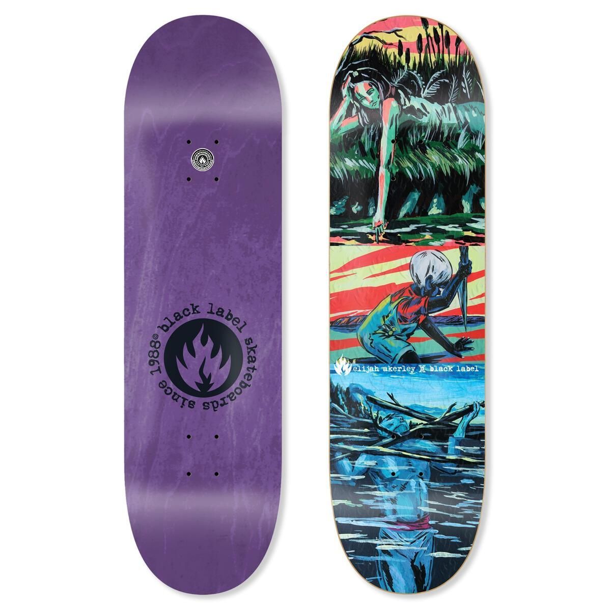 BLACK LABEL - AKERLEY VIOLET ACTIONS 8.5&quot;