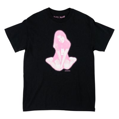 Britney Spears X Welcome - Flower Tee - Black