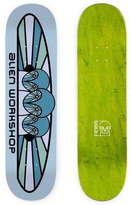 Alien Workshop Deck - Owlien Blue 8.375&quot; TWIN