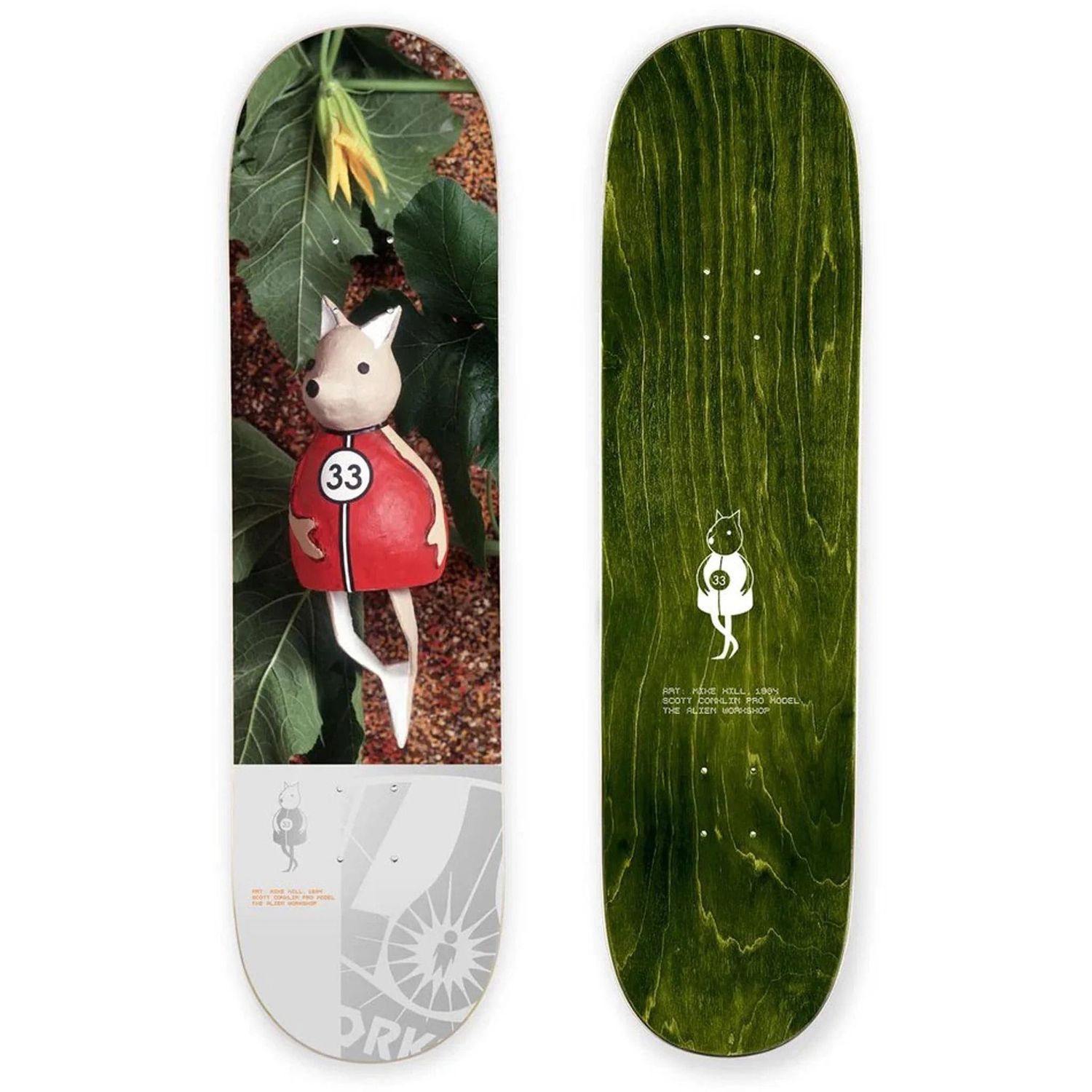 Alien Workshop Deck - Racer KTC Mache 8.25&quot; QuickSlick