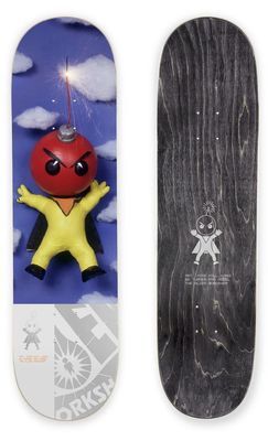 Alien Workshop Deck - Bomb Man KTC Mache 7.875&#39; QuickSlick