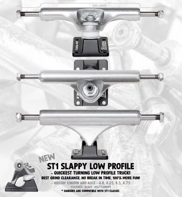 Slappy - ST1 Hollow Low Trucks