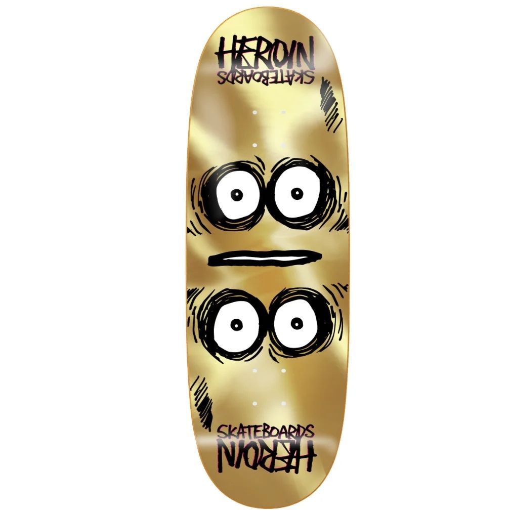 Heroin - Symmetrical Egg Gold 9&quot;