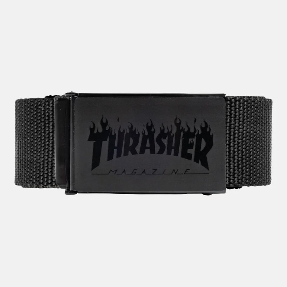 Thrasher - Flame Belt with Bottle Opener