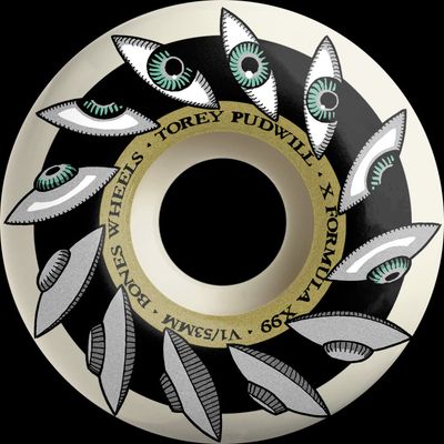 BONES WHEELS - PUDWILL EYEING SAUCER XF V1 STANDARD 99A (53)