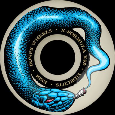 BONES WHEELS - XF SMOKIN SNAKE V5 SIDECUT 99A (53)