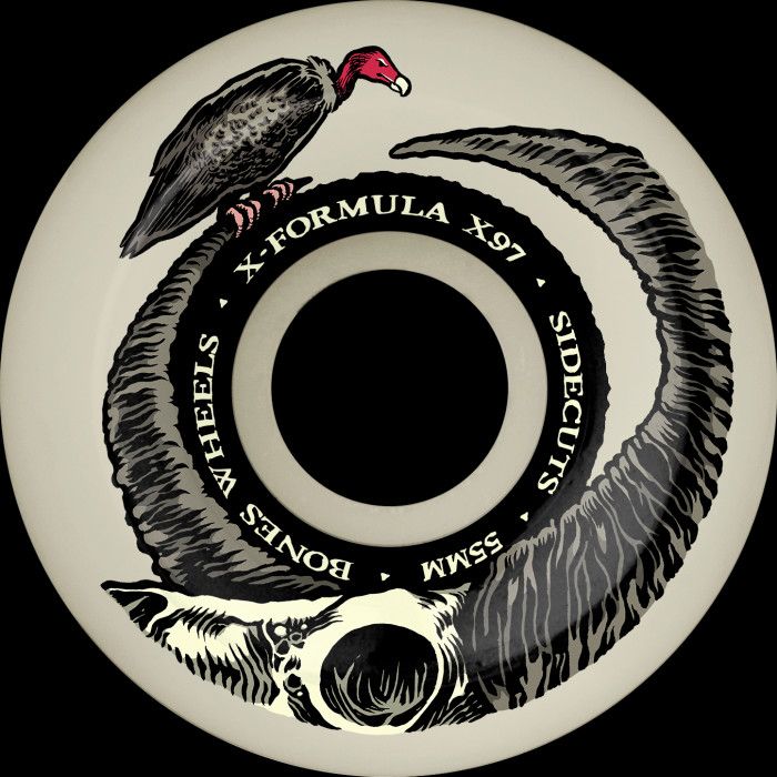 BONES WHEELS - XF FLOOR HORNS V5 SIDECUT 97A (55)