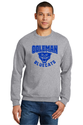 Coleman Bluecats Sweatshirt (New or Throwback)
