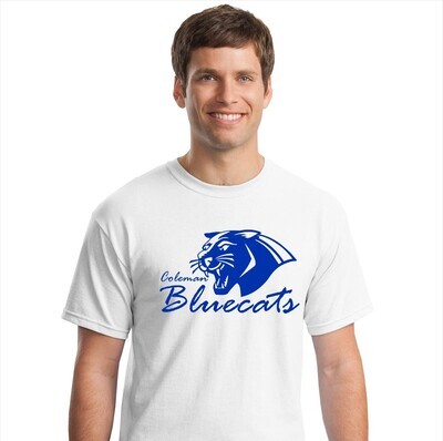 Coleman Bluecats T-Shirt (New) free shipping