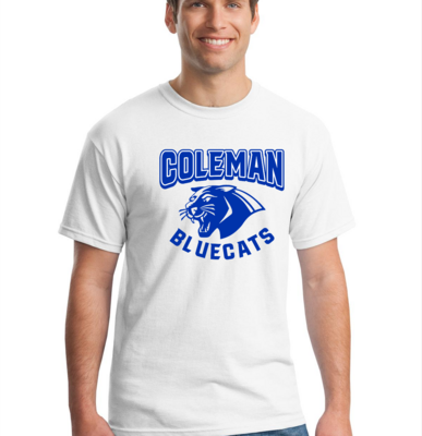 Coleman Bluecats Senior T-Shirts