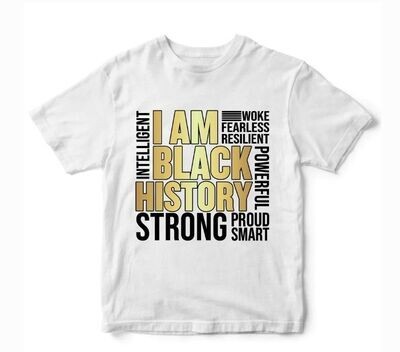I Am Black History (free Shipping)