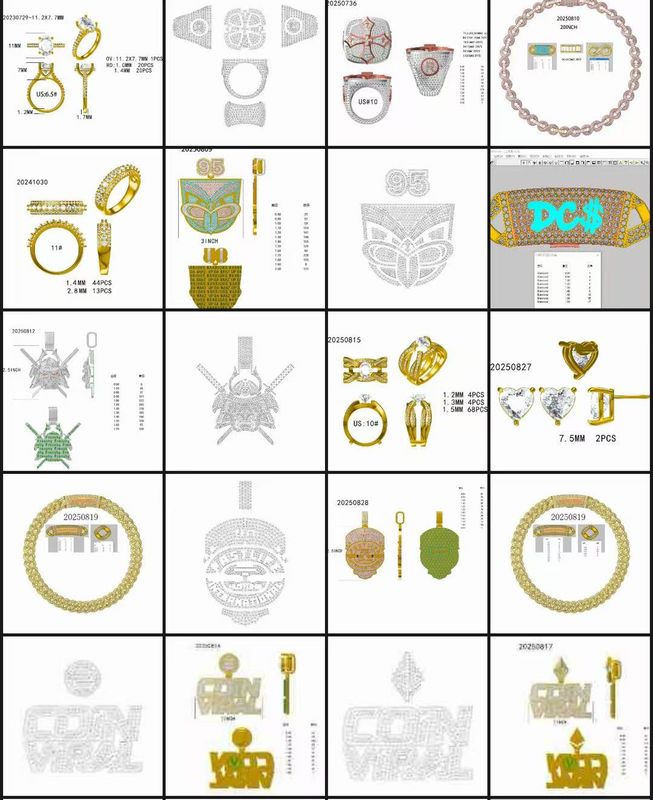 Jewelry Design/CAD design Service /Shipping charge/Renew Charge