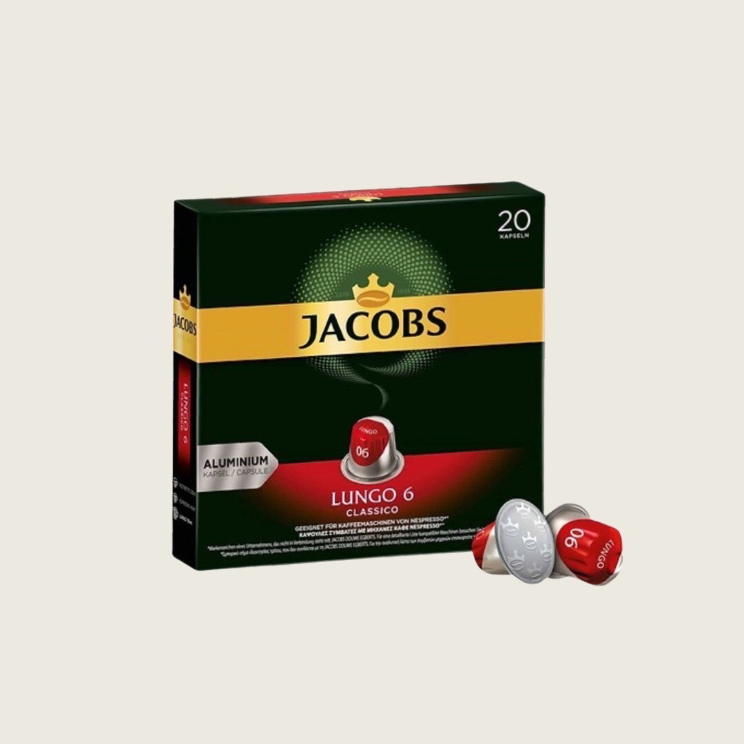 Jacobs Lungo Classico 20 capsules