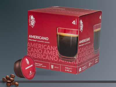 Americano every day coffee for Dolce Gusto
