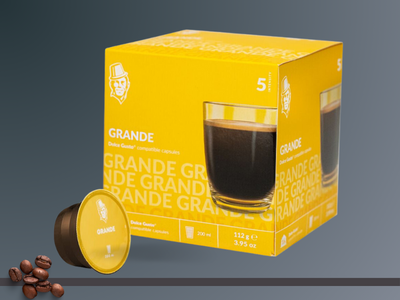 Grande coffee for Dolce Gusto