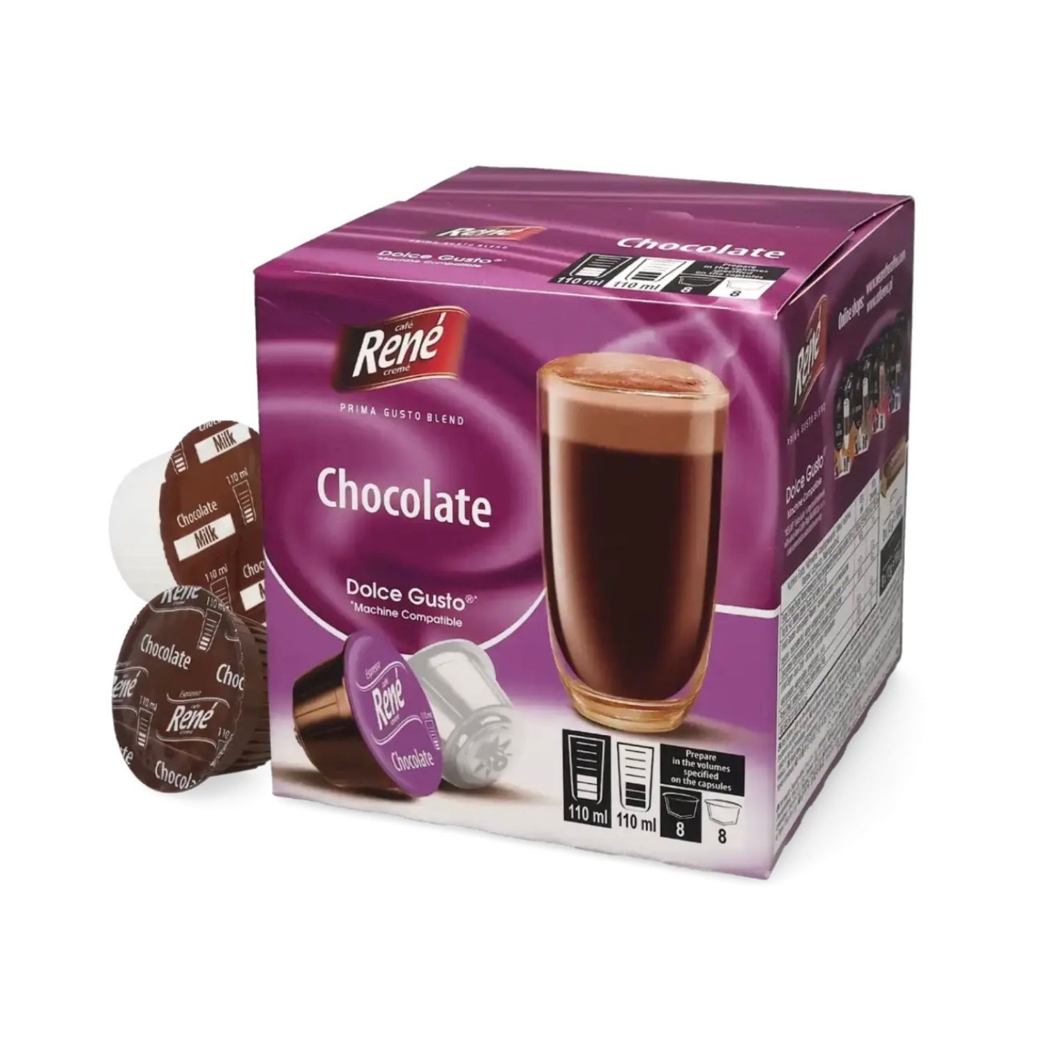 Rene Chocolate Drink Dolce Gusto