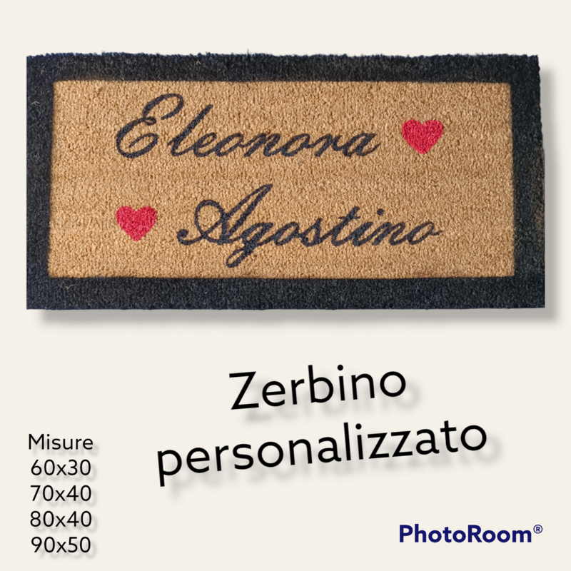 Zerbino Personalizzato con Nomi