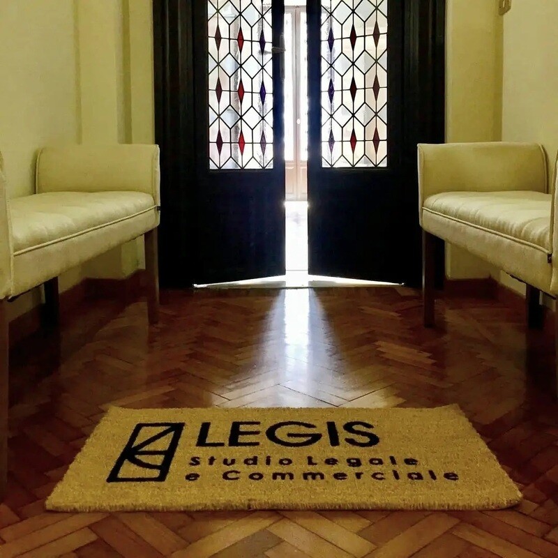 Zerbino Personalizzato in cocco con logo