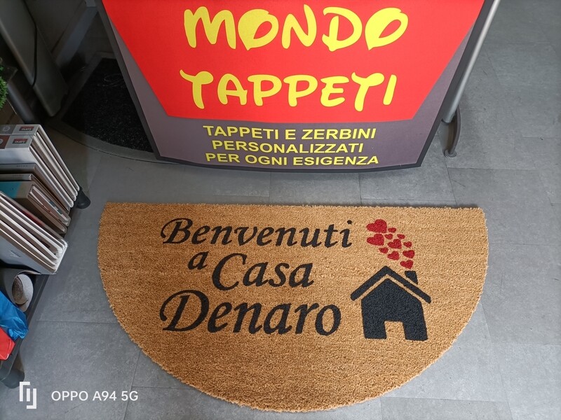 Zerbino Personalizzato modello mezzaluna 