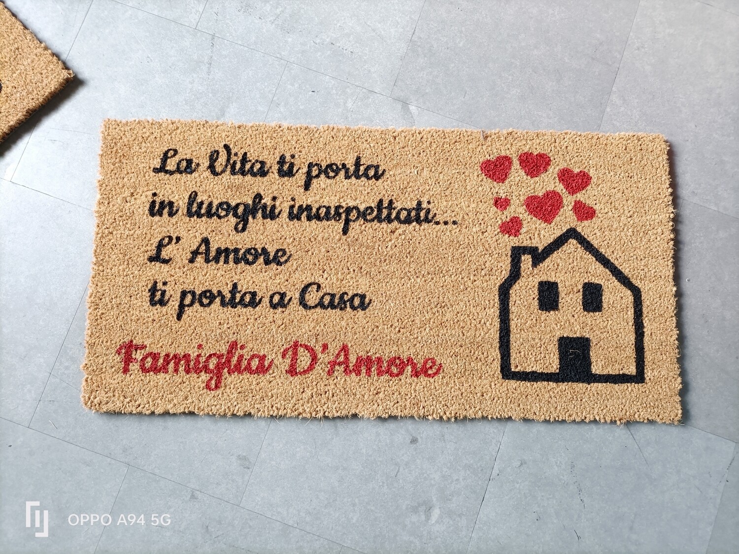 Zerbino Personalizzato Benvenuti 