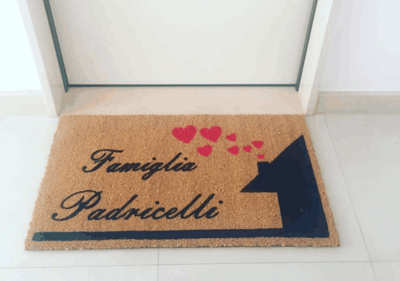 Zerbini Personalizzati In cocco Naturale