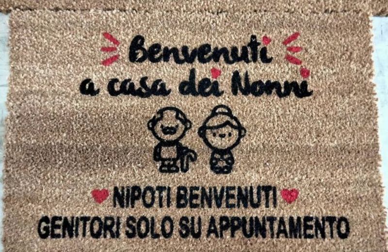 Zerbino cocco naturale Festa Dei nonni 
