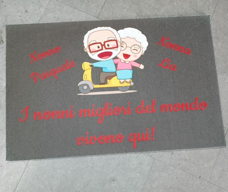 Zerbino festa dei nonni personalizzato 